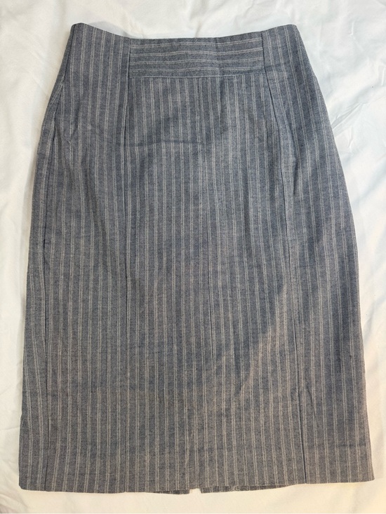 Worthington Dresses & Skirts - Worthington Gray Pinstripe Pencil Skirt